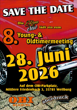 8. Young- und Oldtimermeeting der Rocco Crew in Weilburg PLZ 35781