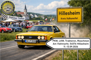 Oldtimertreffen mit Teilemarkt in Hillesheim PLZ 54576
